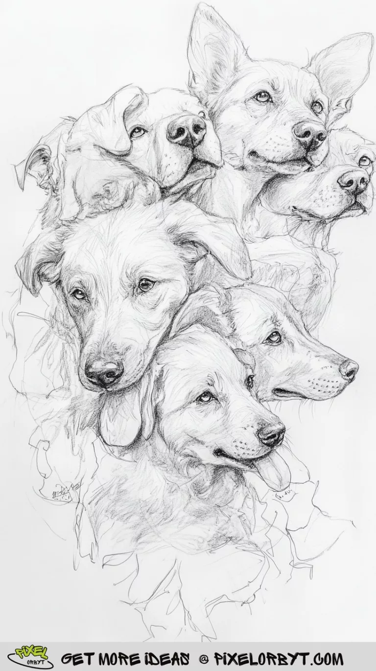 55+ Dog Sketching Ideas To Give You A Smile